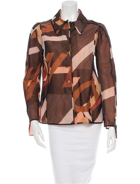 fendi silk blouse|Fendi blouse sale.